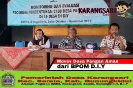 Monitoring dan Evaluasi Desa Pangan Aman